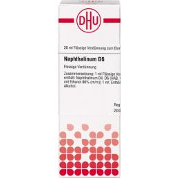 NAPHTHALINUM D 6 Dilution 20 ml