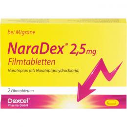 NARADEX 2,5 mg Filmtabletten 2 St.