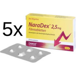 Naradex Filmtabletten 5 x 2 St.