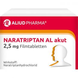 NARATRIPTAN AL akut 2,5 mg Filmtabletten 2 St.