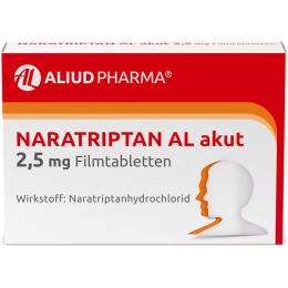 NARATRIPTAN AL akut 2,5 mg Filmtabletten 2 St.