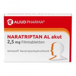 Naratriptan AL akut 2.5mg Filmtabletten 2 St Filmtabletten