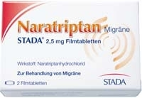 NARATRIPTAN Migräne STADA 2,5 mg Filmtabletten 2 St