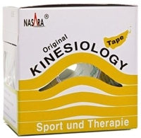 NASARA Kinesiologie Tape 5 cmx5 m gelb 1 St