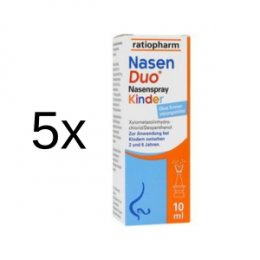 NASENDUO Nasenspray Kinder 5 x 10 ml