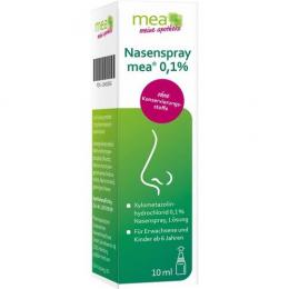 NASENSPRAY mea 0,1% ohne Konservierungsstoffe 10 ml
