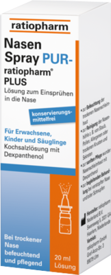 NASENSPRAY PUR-ratiopharm PLUS 20 ml