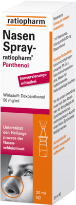 NASENSPRAY-ratiopharm Panthenol 20 ml