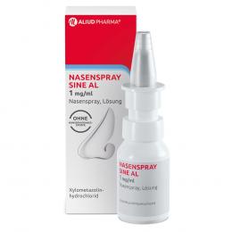 Ein aktuelles Angebot für NASENSPRAY SINE AL 1 mg/ml abschwellendes Nasenspray 10 ml Nasenspray Schnupfen - jetzt kaufen, Marke ALIUD Pharma GmbH.