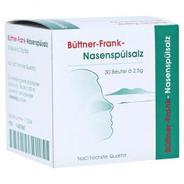 Ein aktuelles Angebot für NASENSPÜLSALZ 30 St Salz Häusliche Pflege - jetzt kaufen, Marke Büttner-Frank GmbH.