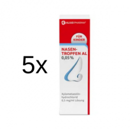 NASENTROPFEN AL 0,05% 5 x 10 ml