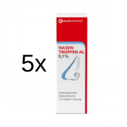 NASENTROPFEN AL 0,1% 5 x 10 ml