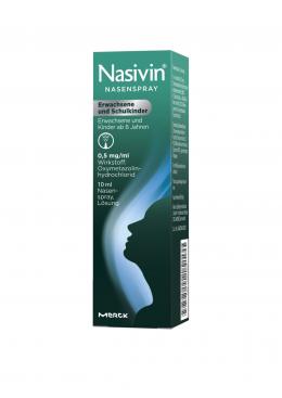 NASIVIN Nasenspray Erwachsene und Schulkinder 10 ml Nasenspray