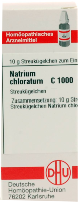 NATRIUM CHLORATUM C 1000 Globuli 10 g