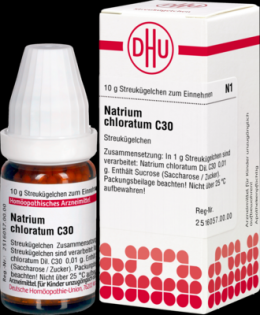 NATRIUM CHLORATUM C 30 Globuli 10 g