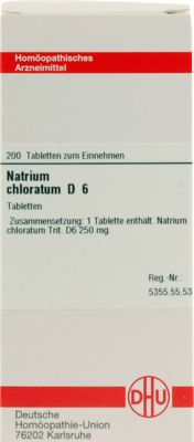 NATRIUM CHLORATUM D 6 Tabletten 200 St