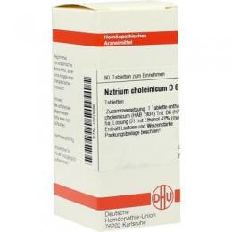 NATRIUM CHOLEINICUM D 6 Tabletten 80 St