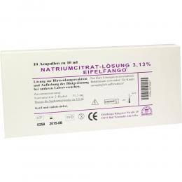 NATRIUM CITRICUM 3.13% 10 X 10 ml Ampullen