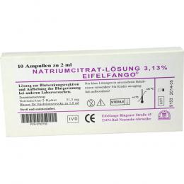 NATRIUM CITRICUM 3.13% 10 X 2 ml Ampullen