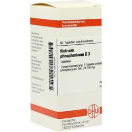 NATRIUM PHOSPHORICUM D 3 Tabletten 80 St