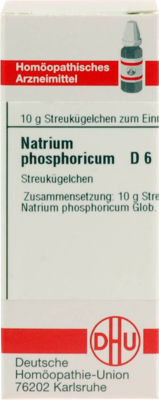 NATRIUM PHOSPHORICUM D 6 Globuli 10 g