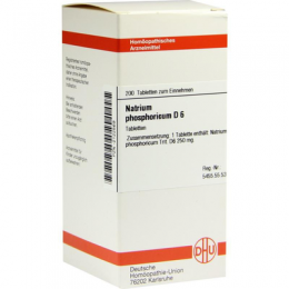 NATRIUM PHOSPHORICUM D 6 Tabletten 200 St