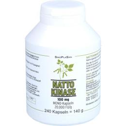 NATTOKINASE 100 mg Mono 20.000 FU Kapseln 240 St. (140 g)