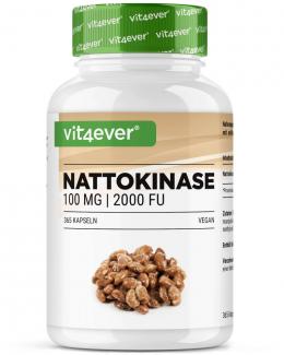 Nattokinase - 2000 FU - 365 Kapseln