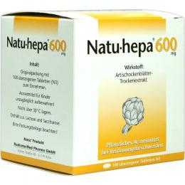 Natu-hepa 600mg 100 St Überzogene Tabletten