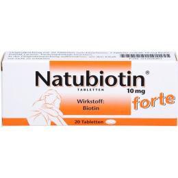 NATUBIOTIN 10 mg forte Tabletten 20 St.