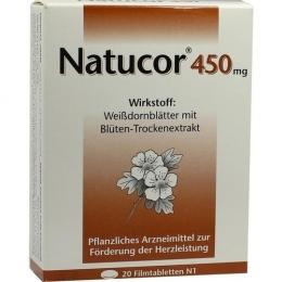NATUCOR 450 mg Filmtabletten 20 St.