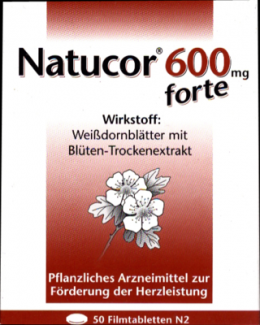 NATUCOR 600 mg forte Filmtabletten 50 St