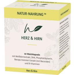 NATUR-NAHRUNG Herz & Hirn Weichkapseln 60 St.