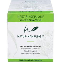 NATUR-NAHRUNG Herz & Kreislauf Weißd.+Mistel+Knobl 300 St.