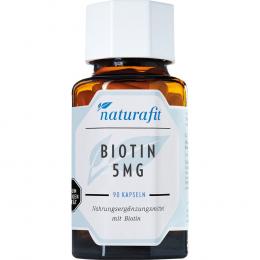 NATURAFIT Biotin 5 mg Kapseln 90 St Kapseln