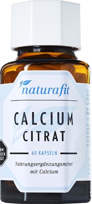 NATURAFIT Calcium Citrat Kapseln 49.6 g