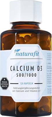 NATURAFIT Calcium D3 500/1.000 Kapseln 110.2 g