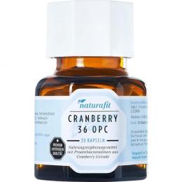 NATURAFIT Cranberry 36 OPC Kapseln 30 St.