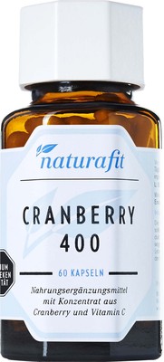 NATURAFIT Cranberry 400 Kapseln 42.9 g