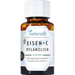 NATURAFIT Eisen plus C pflanzlich Kapseln 60 St. (41,3 g)