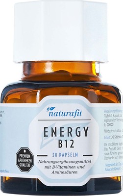 NATURAFIT Energy B12 Kapseln 23.1 g