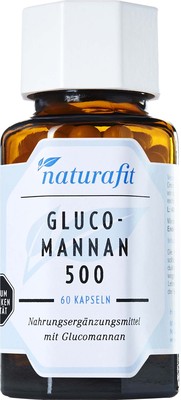 NATURAFIT Glucomannan 500 Kapseln 41.9 g