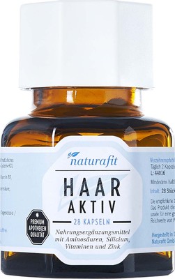 NATURAFIT Haar Aktiv Kapseln 20 g