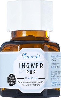 NATURAFIT Ingwer Pur Kapseln 13.7 g