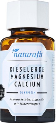 NATURAFIT Kieselerde Calcium Magnesium Kapseln 24.6 g