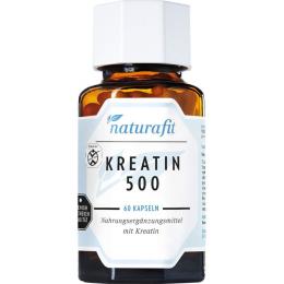 NATURAFIT Kreatin 500 Kapseln 60 St.
