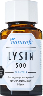 NATURAFIT Lysin 500 Kapseln 44.9 g