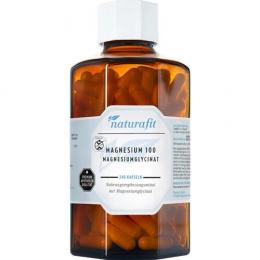 NATURAFIT Magnesium 100 mg Magnesiumglycinat Kaps. 240 St. (227,2 g)