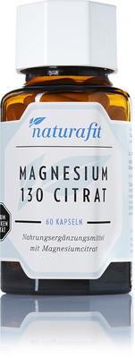 NATURAFIT Magnesium 130 Citr Kapseln 57.5 g