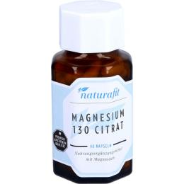 NATURAFIT Magnesium 130 Citr Kapseln 60 St. (57,5 g)
